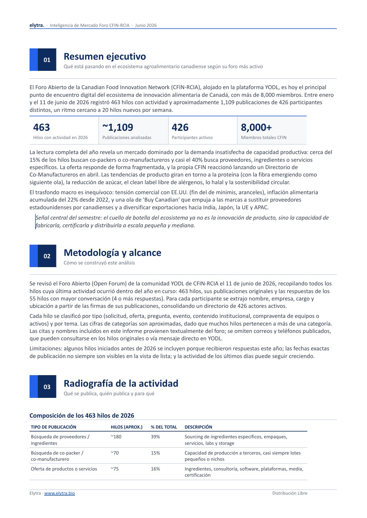 Así se ve el informe completo